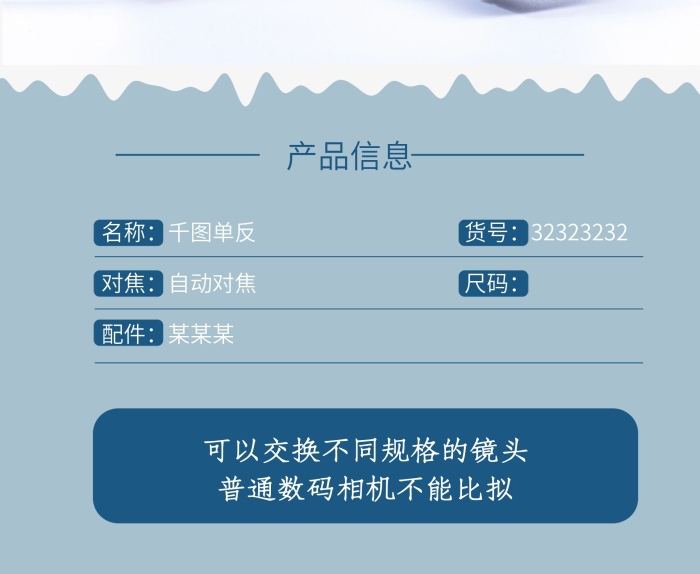 名稱對焦單反相機(jī)促銷X展架易拉寶
