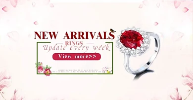 红宝石戒指电商海报素材
