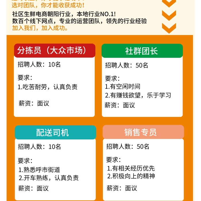 就等你來加入我們招聘展架電商海報
