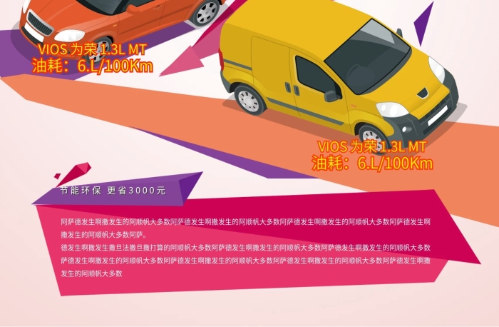 為榮油耗立省豐田汽車DM單
