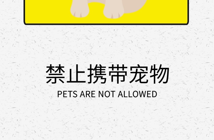攜帶寵物動(dòng)物手繪海報(bào)高清
