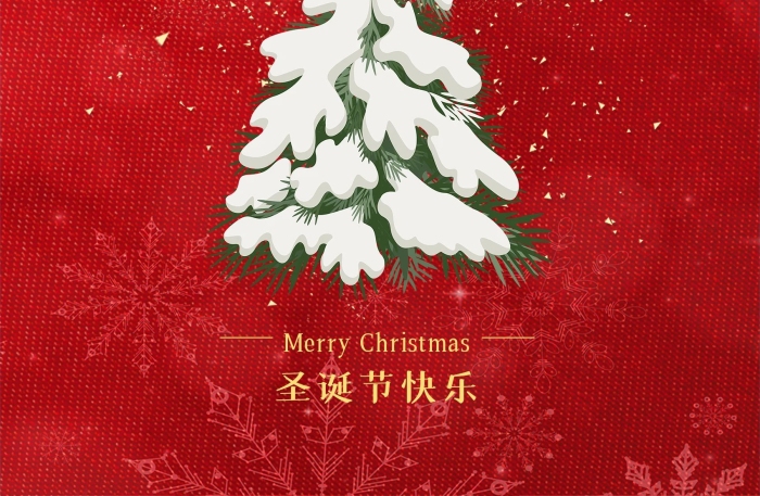 節(jié)日圣誕圣誕樹雪花裝飾圖案
