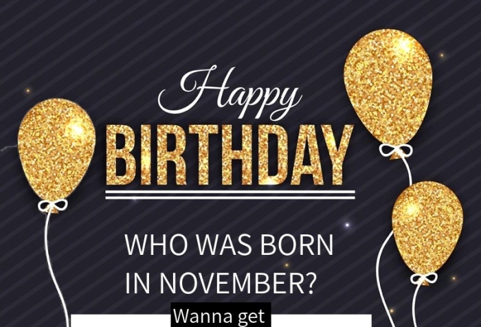 生日快樂氣球黑色條紋慶祝生日正方形
