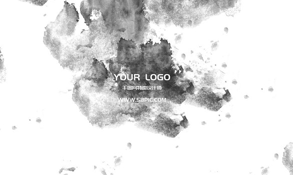 177原創(chuàng)水墨風格名片