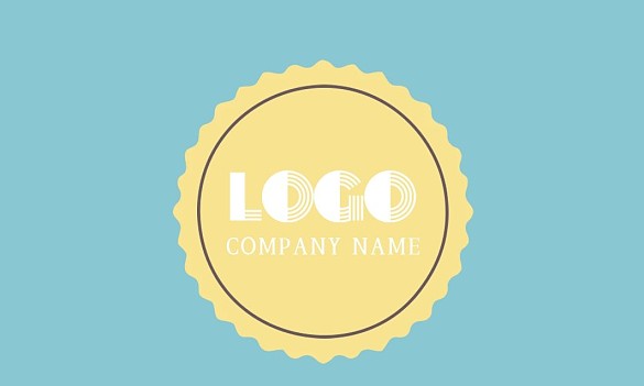 可愛暖色商務(wù)線條名片