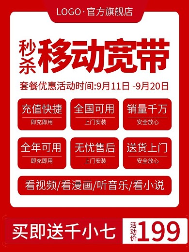 電商移動(dòng)寬帶流量卡移動(dòng)卡電話卡主圖直通車(chē)
