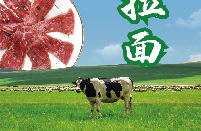 清真美食清真通用大氣海報
