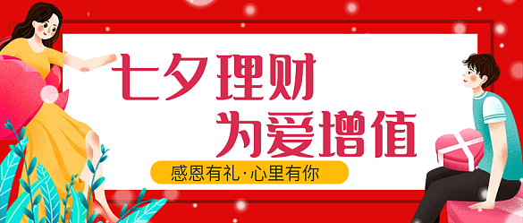 七夕加息公眾號封面