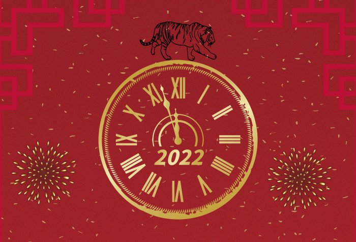 歡度新氣象虎年元旦喜慶節(jié)日海報
