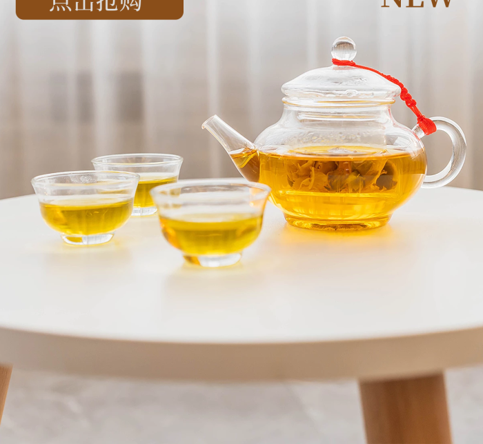 玻璃壺life顏值向透明養(yǎng)生壺玻璃杯下午茶茶具