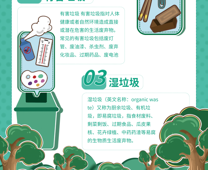 垃圾分類可回收有害垃圾公益廣告垃圾回收