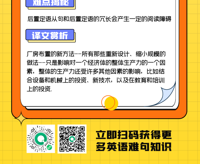 小清新考研詞匯突破縮小規(guī)模解析海報(bào)