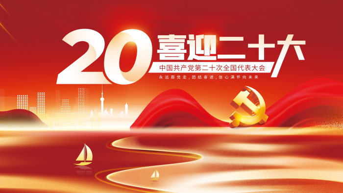喜迎党喜迎二十大十大宣传展板二十大海报展板