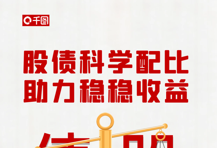 簡約創(chuàng)意債股數(shù)據(jù)來源股債配比混合基金營銷海報(bào)