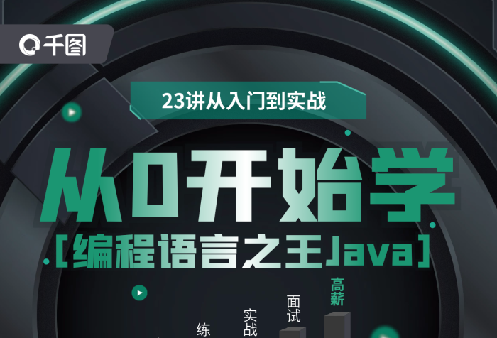 從0高級(jí)工程師前100名java教育課程宣傳海報(bào)
