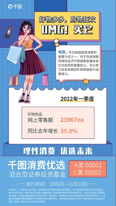 消费优选消费优选发行时间营销海报