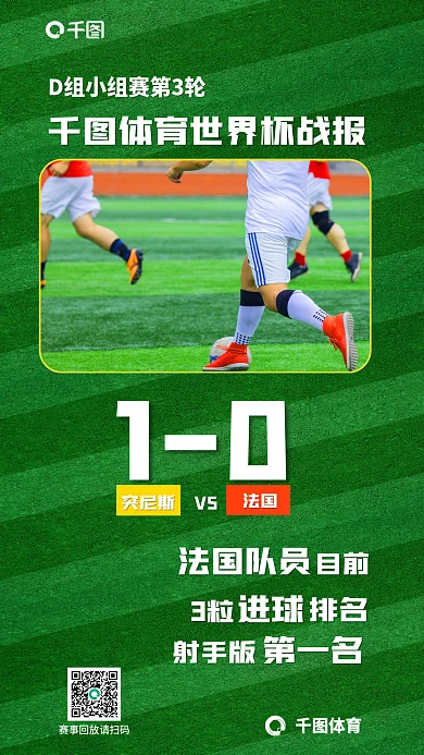 简约世界杯法国队员突尼斯料单场战报高质量带图