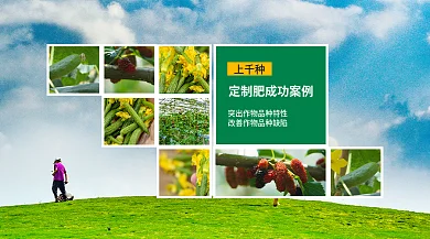 绿色定制上千种海报banner