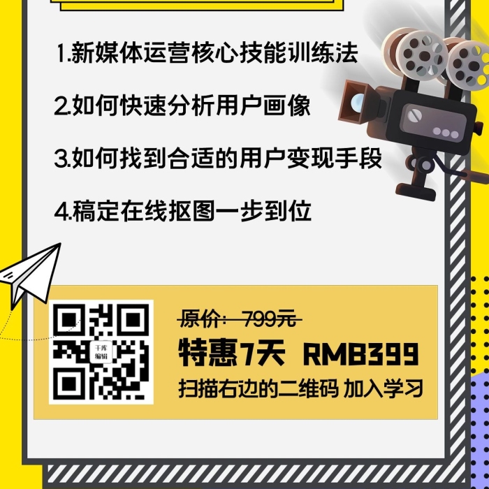 特惠天原價(jià)幾何黃色創(chuàng)意孟菲斯海報(bào)
