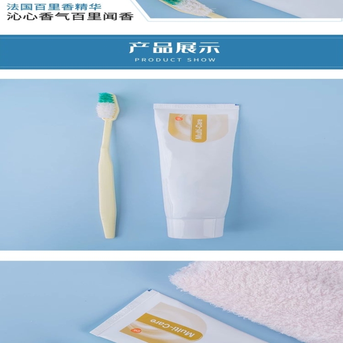產(chǎn)品信息牙膏藍色清新風電商詳情頁
