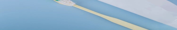 產(chǎn)品信息牙膏藍色清新風電商詳情頁
