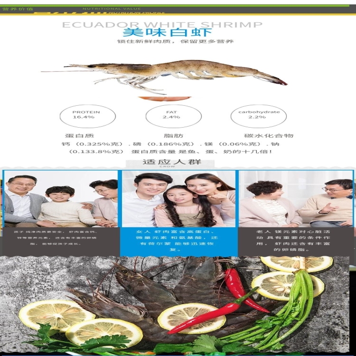個頭比較藍色簡約風(fēng)電商詳情頁
