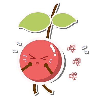 创意土味趣味水果樱桃谐音表情包