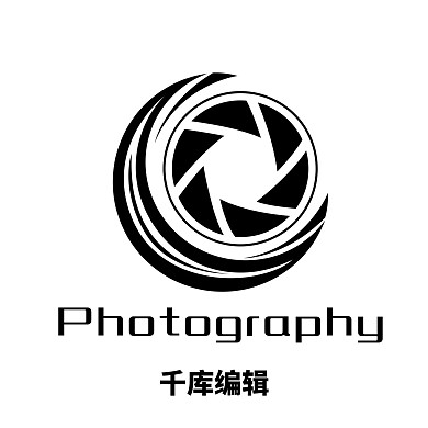 黑色鏡頭LOGO
