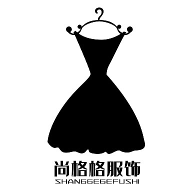 黑色裙子LOGO