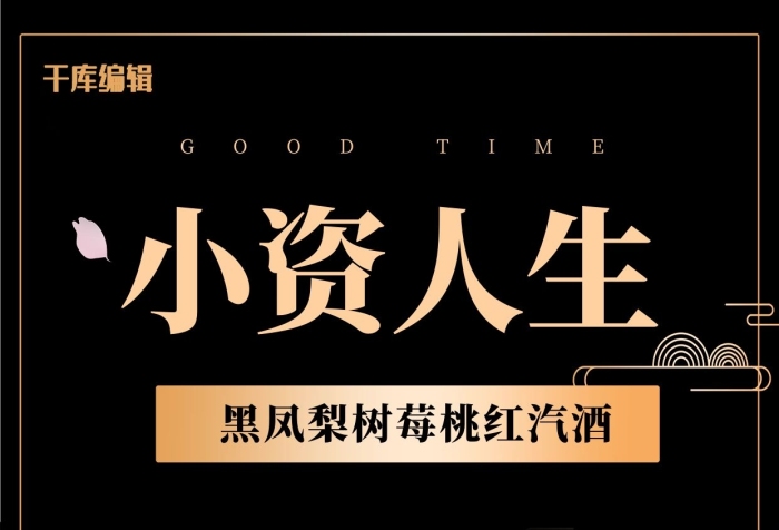 狂歡節(jié)鳳梨樹(shù)莓桃紅汽酒黑色創(chuàng)意海報(bào)
