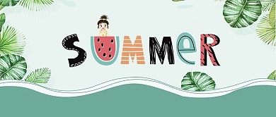 夏天清新唯美微博微信公眾號(hào)app封面圖
