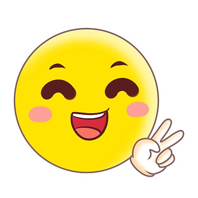 小黃人開心剪刀手笑臉表情包