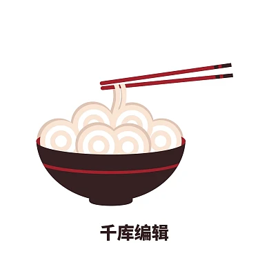 美食面条logo