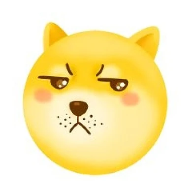 千库编辑原创元素doggie萌贱表情包头像