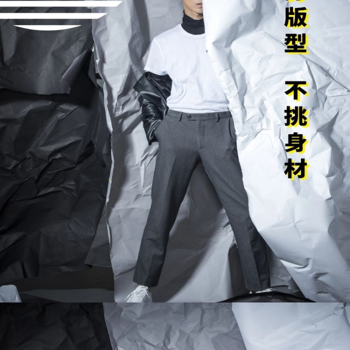 皮衣當(dāng)?shù)缼洑庥行蛫A克衫黑黃簡約詳情頁