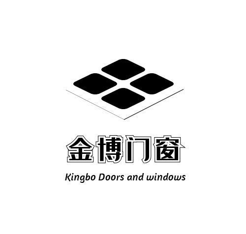 黑色簡約菱形窗戶企業(yè)logo