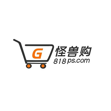 簡約線條購物車跨境電商LOGO設(shè)計