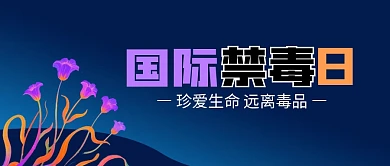 国际禁毒日宣传公众号首图