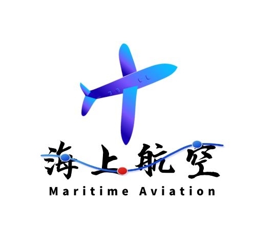 海上航空l(shuí)ogo高貴紫色大氣簡(jiǎn)約