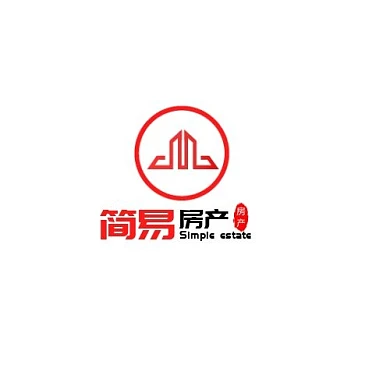 简易房产创意简约平面logo设计