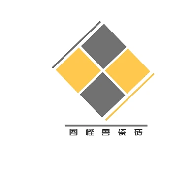 简约几何商业瓷砖logo
