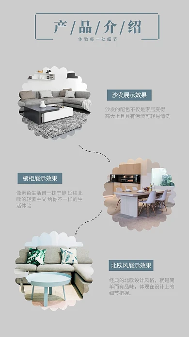 产品介绍家居灰色生活照片相册写真
