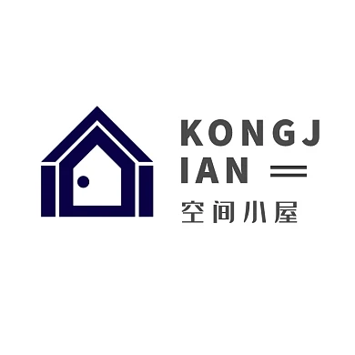 空间小屋创意店招logo设计