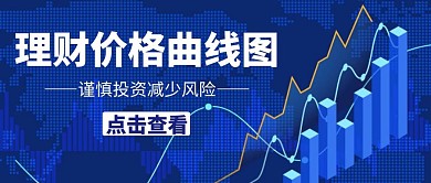 理財價格曲線數(shù)據(jù)表藍(lán)色科技公眾號封面