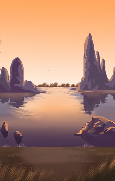 山水風(fēng)景高清攝影圖背景