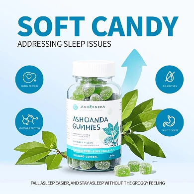 跨境电商简约风保健品产品电商主图