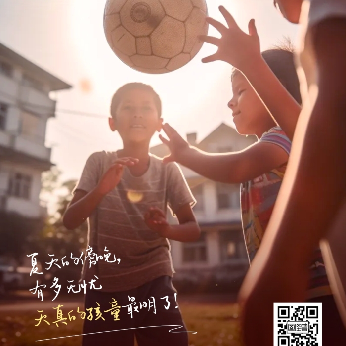 你好夏天问候创意套图摄影图海报