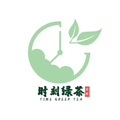 时刻绿茶logo