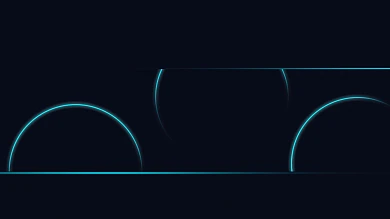 图怪兽原创元素蓝色科技展板背景墙