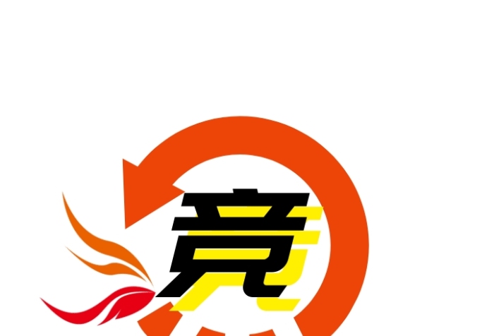 紅色火焰電競館logo
